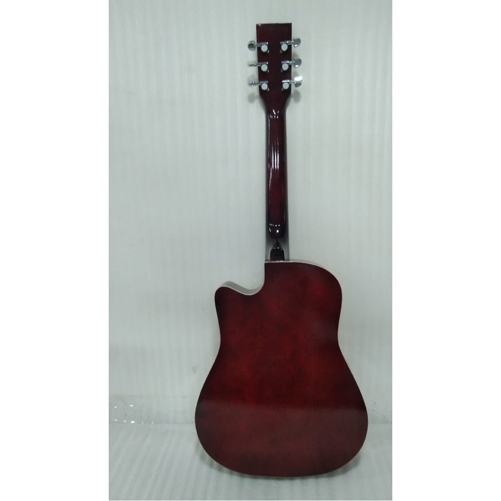 henrix acoustic guitars henrix pro 38 inch 6 string cutaway acoustic guitar - open box b stock #barcode_202301936237