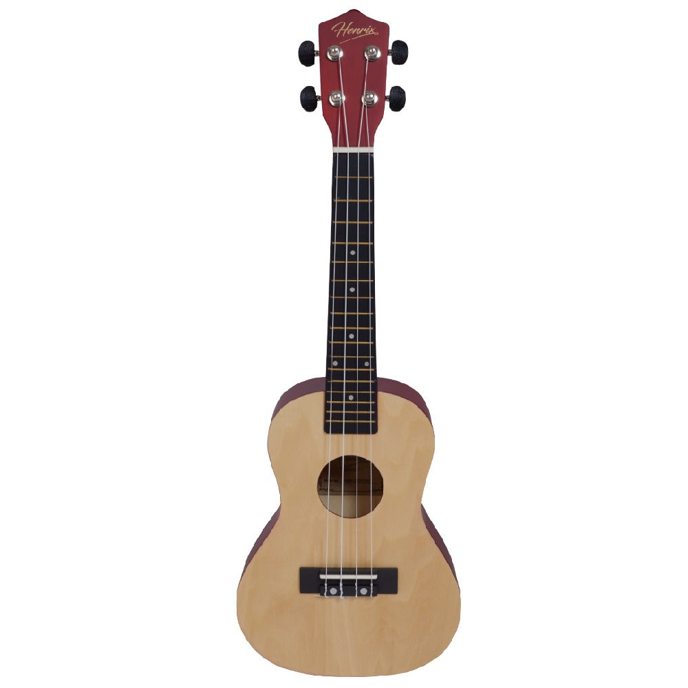 Henrix Concert Ukuleles Natural Henrix Gypsy Series 23 inch Concert Ukulele#colour_natural
