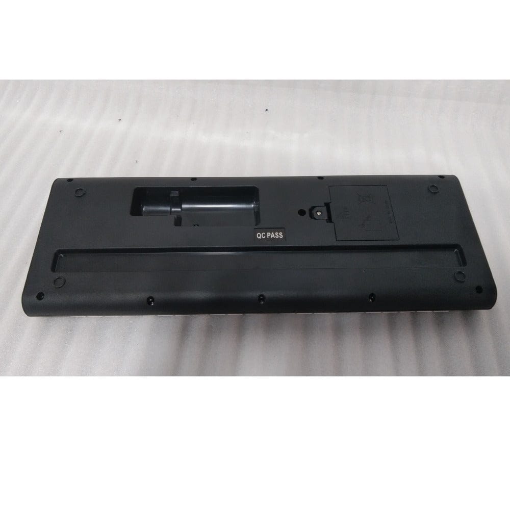 henrix portable keyboards henrix kbj-37 37 key junior keyboard with microphone - open box b stock