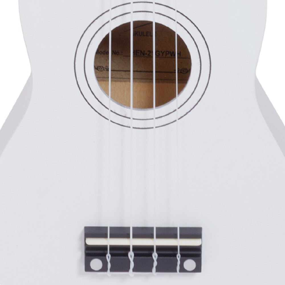 Henrix Soprano Ukuleles Henrix Gypsy Series 21 inch Soprano Ukulele #color_white