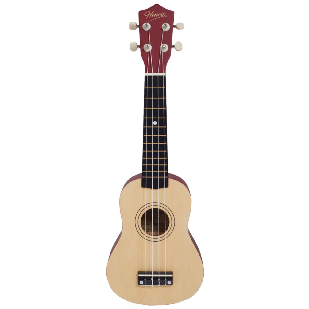 Henrix Soprano Ukuleles Natural Henrix Gypsy Series 21 inch Soprano Ukulele #color_natural