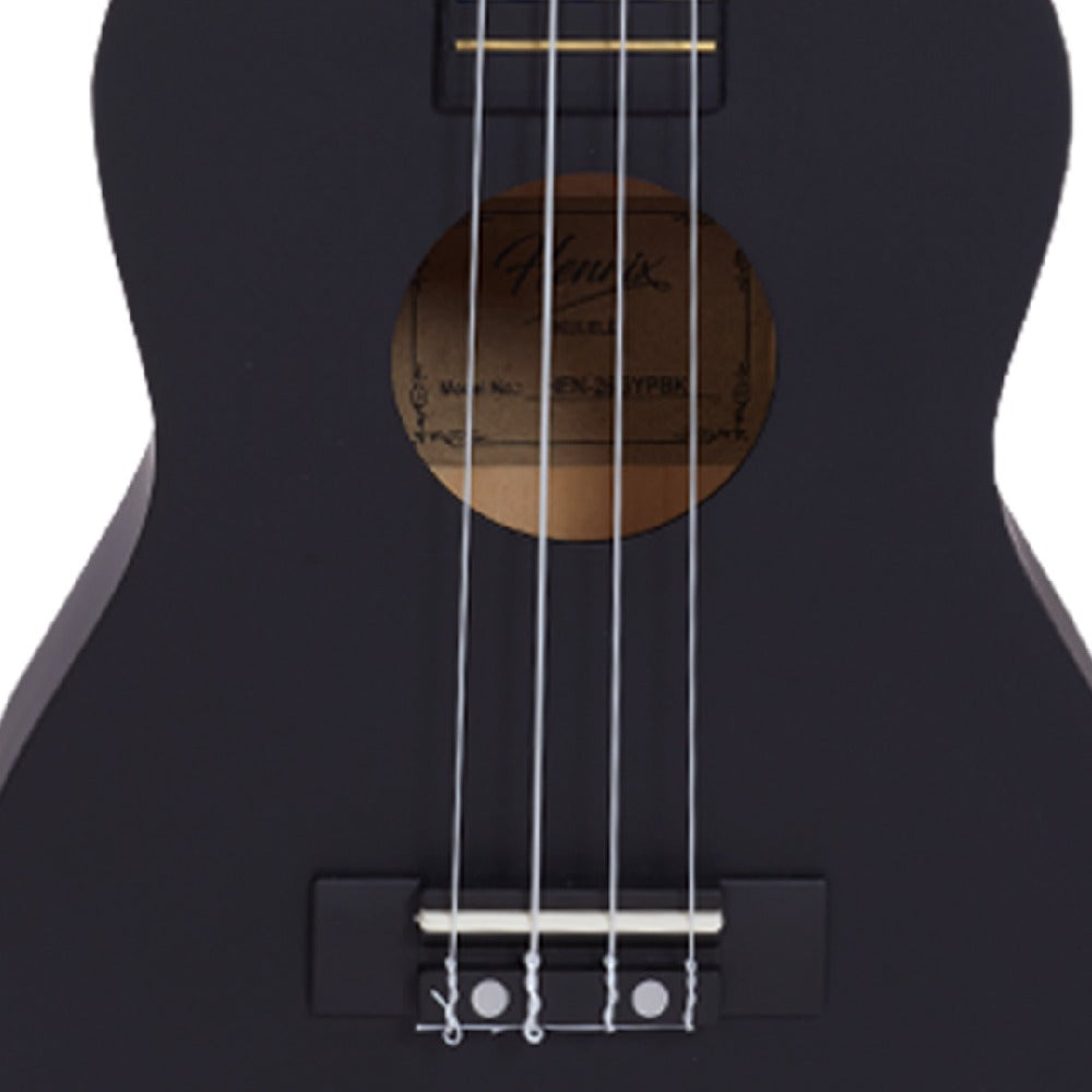 Henrix Tenor Ukuleles Henrix Gypsy Series 26 inch Tenor Ukulele #color_black