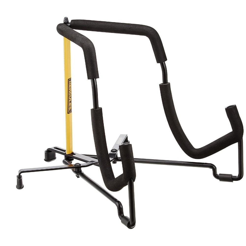 hercules guitar stands hercules gs302b travlite compact electric guitar stand