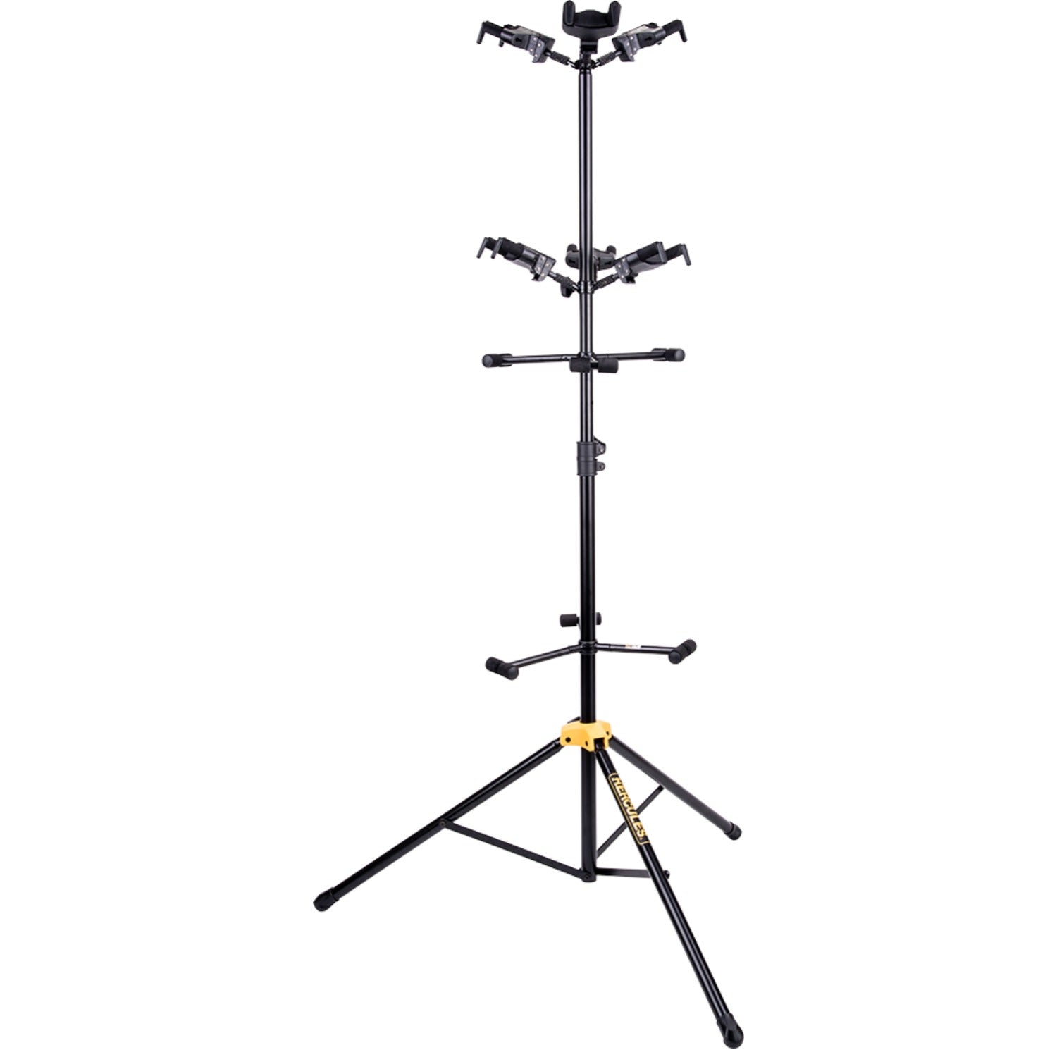 Hercules Guitar Stands Hercules GS526B Plus Auto Grip System 6 Guitar Display Stand