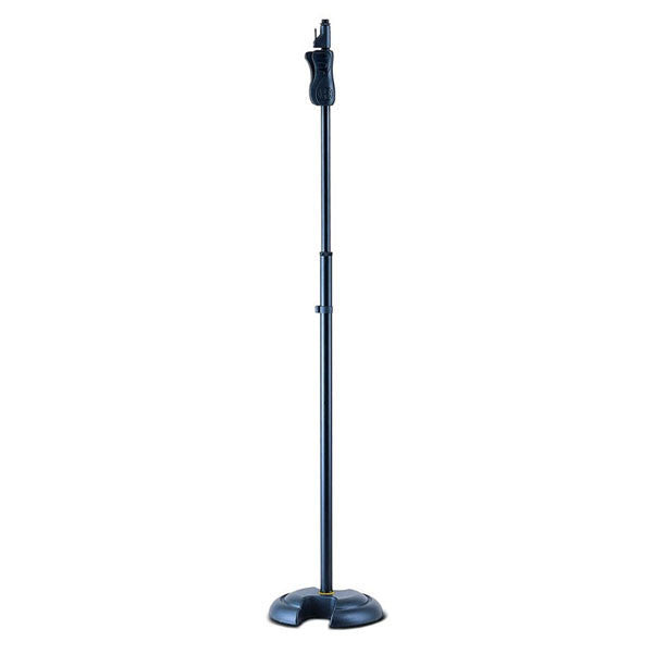 hercules microphone stands hercules ms201b straight microphone stand with round base
