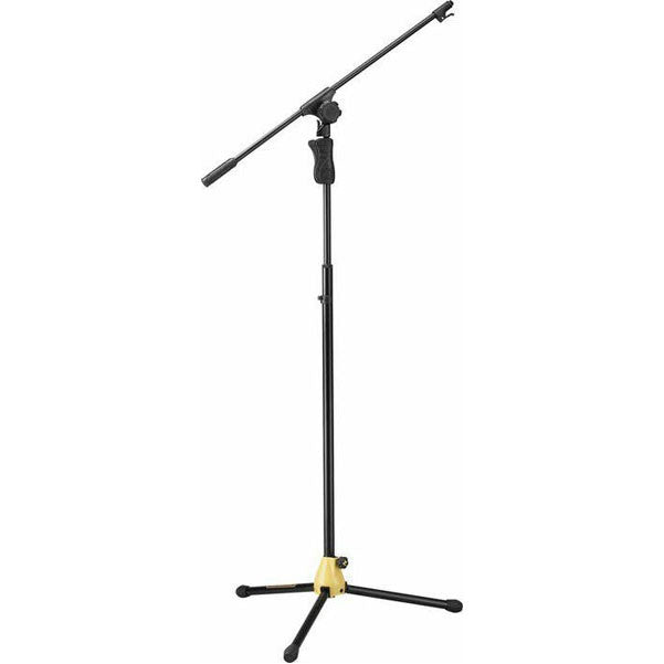 hercules microphone stands hercules stands ms651b tripod microphone stand with 2-in-1 clamp