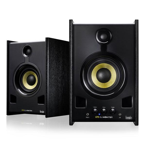 hercules monitor speakers hercules xps 2.0 80 dj monitors speakers