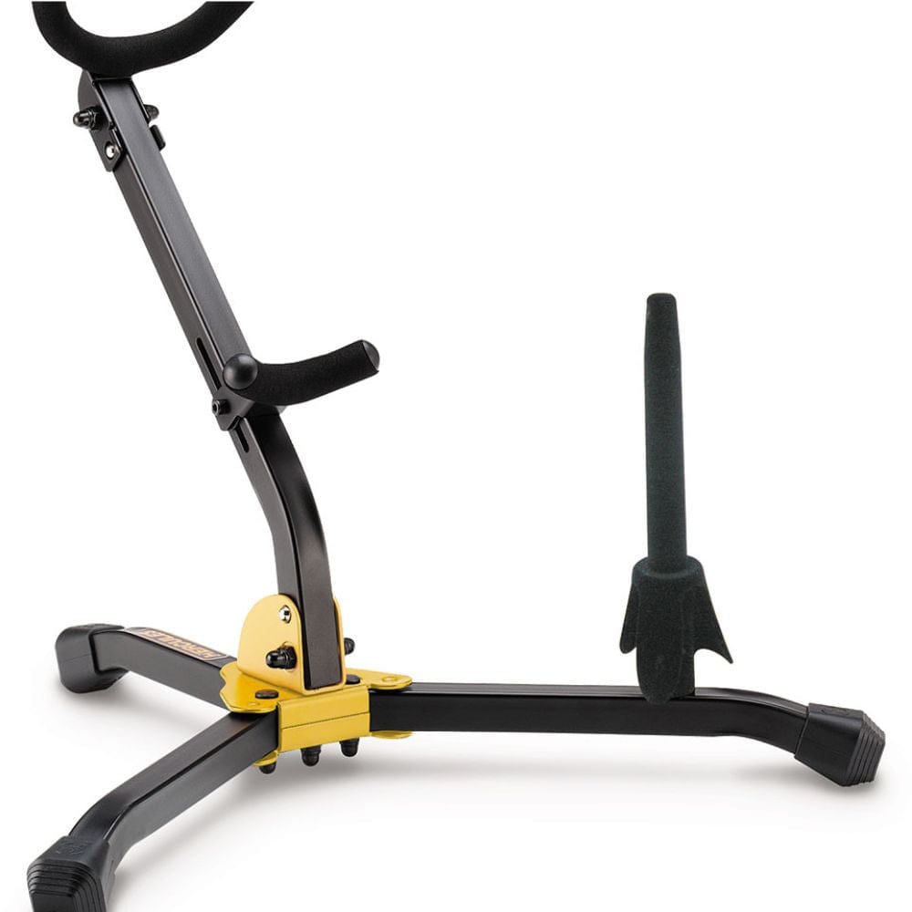 hercules music stands hercules ds532bb alto / tenor saxophone and flute / clarinet stand with bag