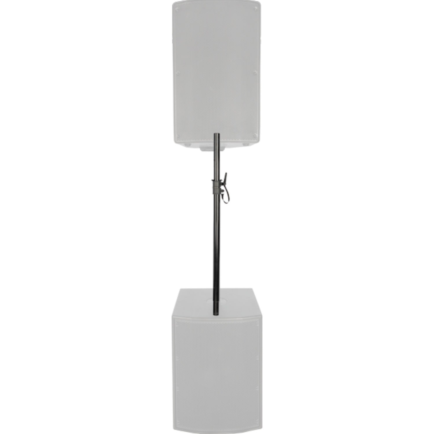 Hercules Speaker Stands Hercules SS350B Adjustable Subwoofer Pole with M20 Hybrid Adaptor Speaker Stand