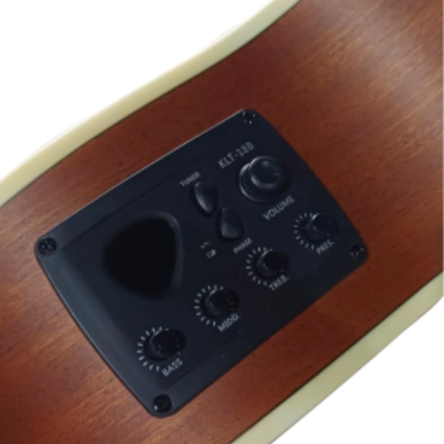 Hertz Electro Acoustic Guitars Natural Mahogany Hertz HZA-7000MGO 6 String Electro Acoustic Guitar