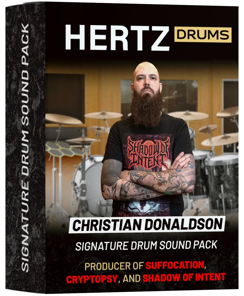 HERTZ Virtual Instruments Hertz Donaldson Signature Drum Sound Pack: Drum Sound Pack