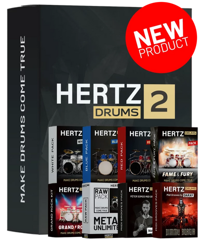Hertz Drums Complete 1: Drum Library – Professional Audio Software & Plugin