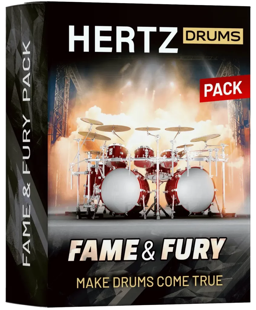 HERTZ Virtual Instruments Hertz Fame & Fury Pack: Drum Sound Pack