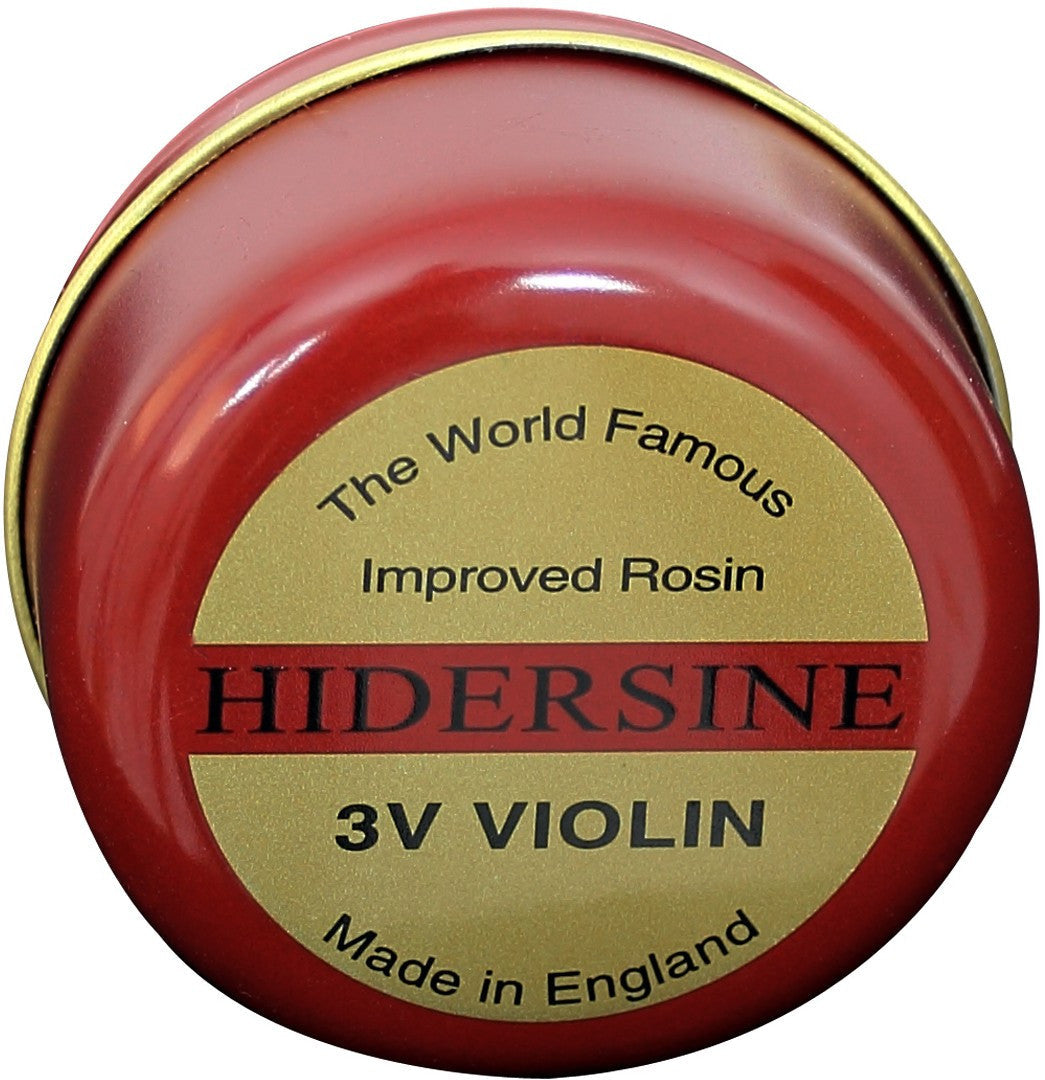 hidersine violin and viola accessories hidersine 3v medium size clear violin rosin