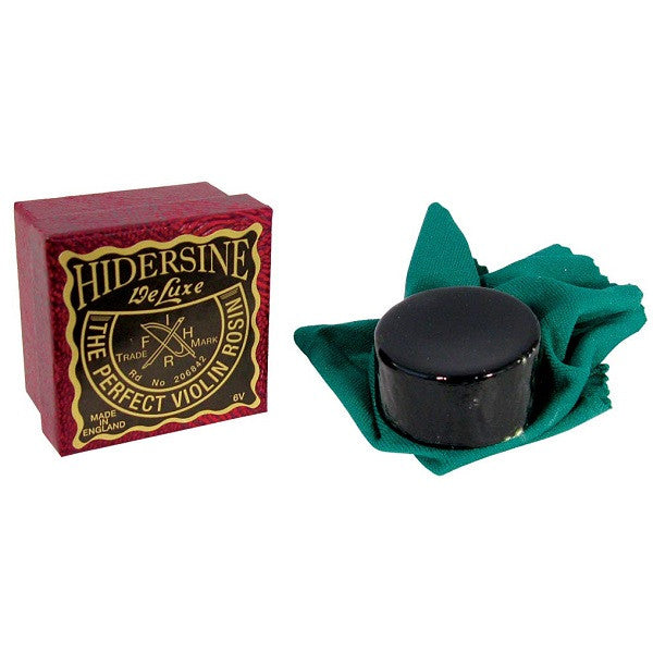 hidersine violin and viola accessories hidersine 6v deluxe violin rosin (black)