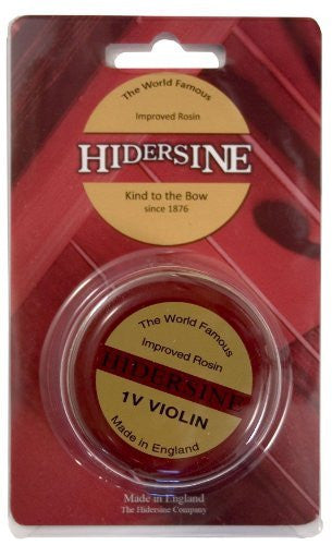 hidersine violin and viola accessories hidersine series 1 large size clear 1v violin rosin