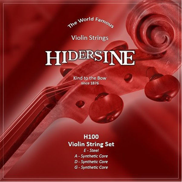 hidersine violin strings hidersine h100 violin string set