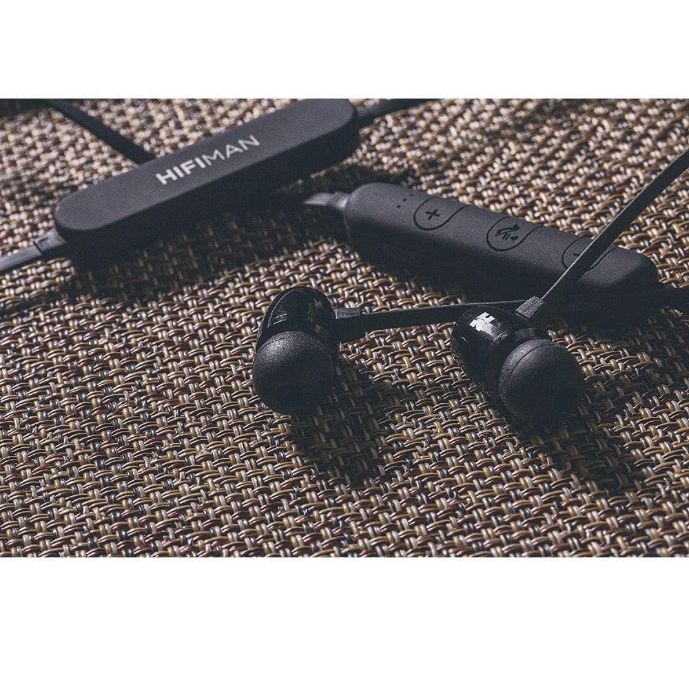 hifiman in-ear neckband headphones black hifiman bw200 wireless superb solid bass in-ear headphones