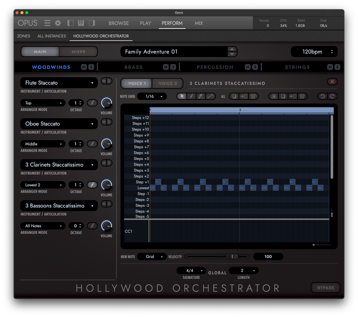 EastWest HOLLYWOOD ORCHESTRA OPUS EDITION