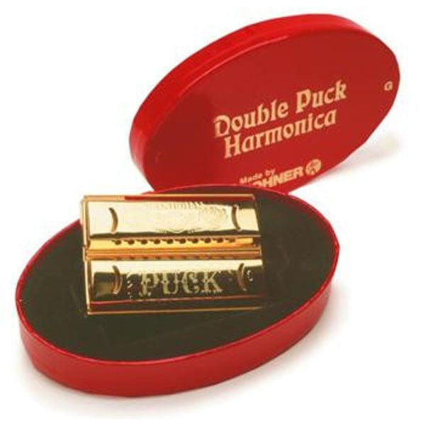 hohner harmonicas hohner double puck double sided harmonica in keys of c and g - m55333
