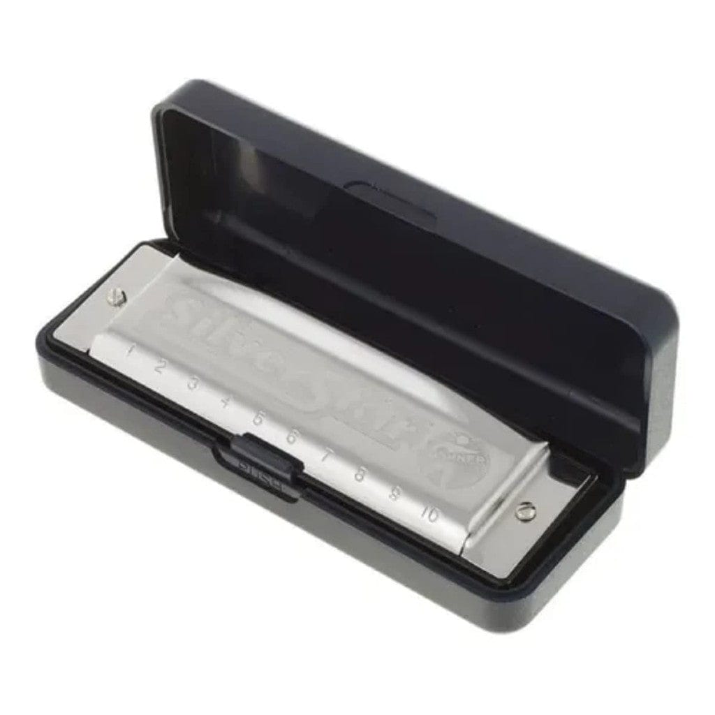hohner harmonicas hohner m50401x silver star c-harmonica - silver