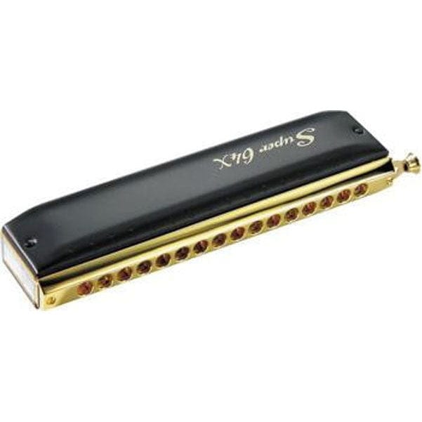 hohner harmonicas hohner m758401 super 64x chromatic harmonica - key of c
