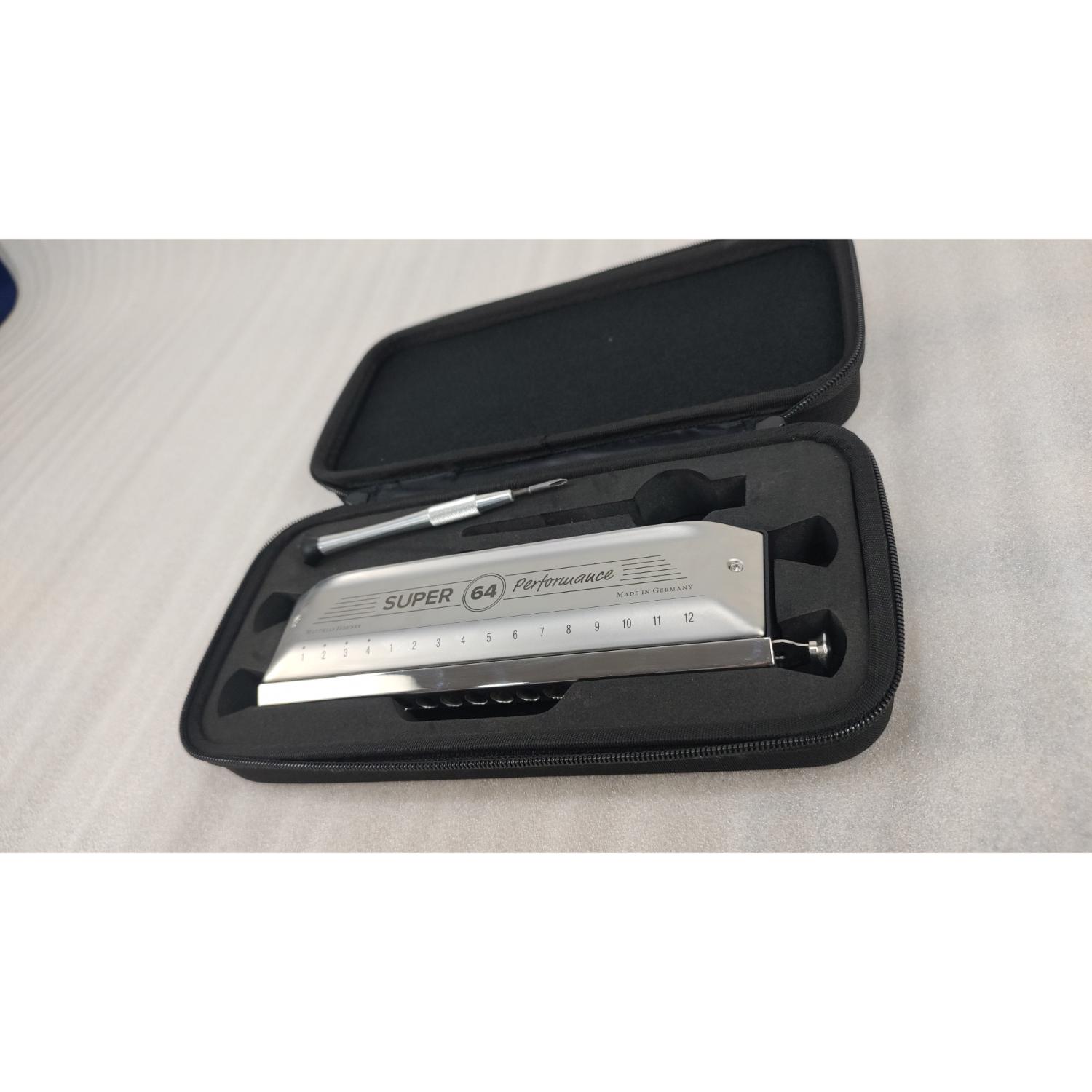 Hohner Harmonicas Hohner M758501 Super 64 Performance Harmonica - Open Box