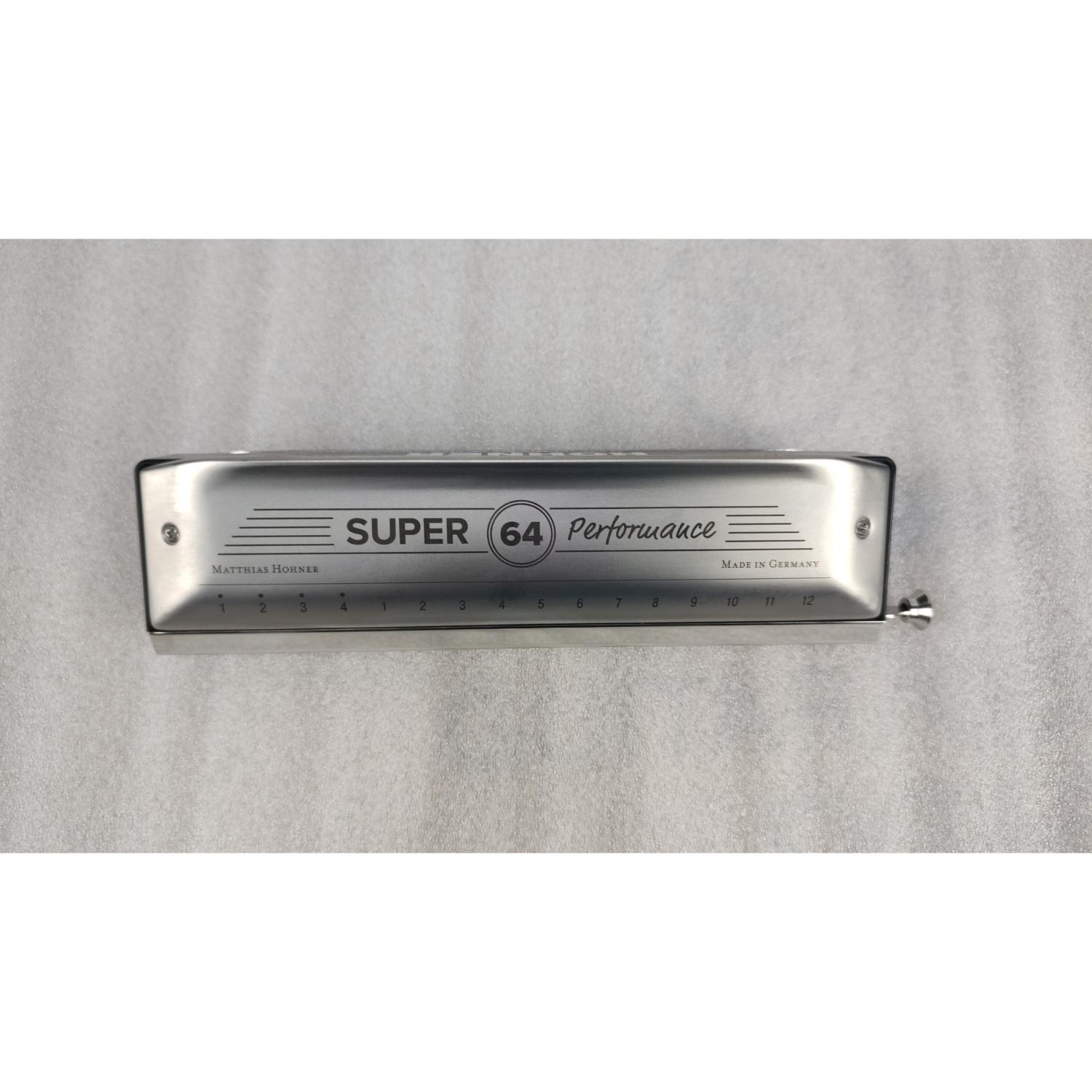 Hohner Harmonicas Hohner M758501 Super 64 Performance Harmonica - Open Box