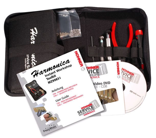 hohner harmonicas hohner mz99831 hohner instant workshop harmonica repair toolkit