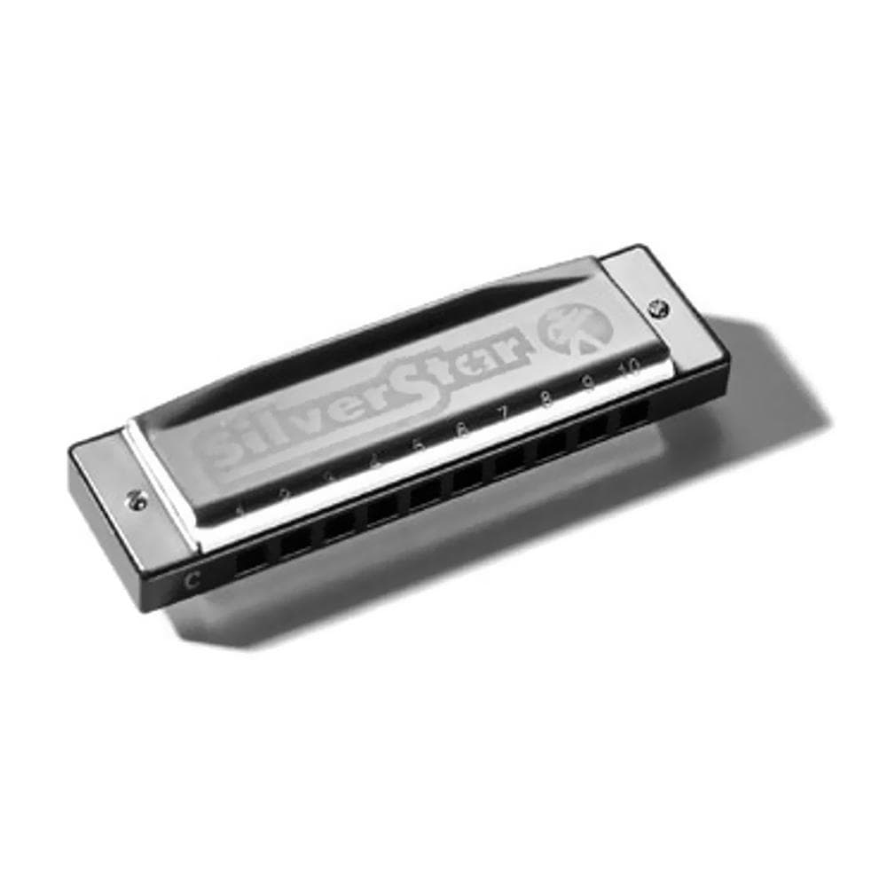 hohner harmonicas hohner silver star m50411x bb-harmonica