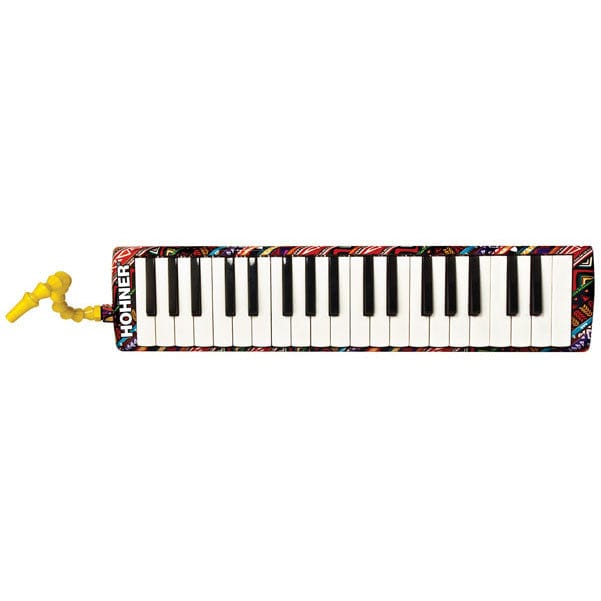 hohner melodicas hohner airboard 37, 37 key melodica with gig bag, blowflow mouthpiece