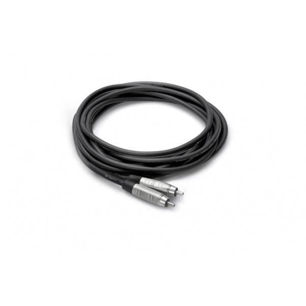 hosa cables and connectors hosa hrr 010 pro interconnect rean rca to same 3 metres