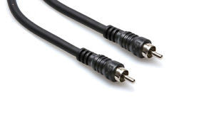 hosa cables and connectors hosa rca male-rca male cable 3 metres