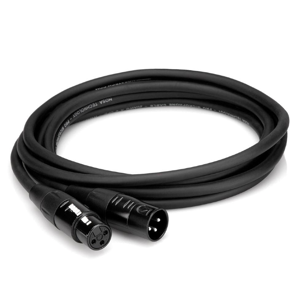 hosa microphone cables 25 ft hosa rean xlr3f to xlr3m pro microphone cable #size_25-ft