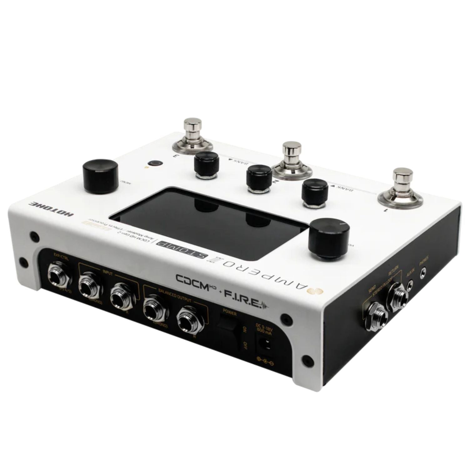 Hotone Guitar Processors Hotone Ampero II Stomp 2-Generation Amp Modeler & Guitar Processor