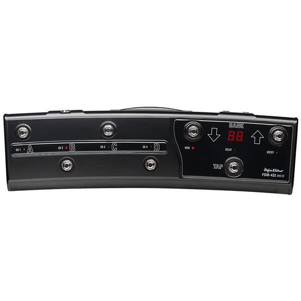 hughes & kettner footswitches & controllers hughes & kettner fsm 432 mk iii midi footswitch