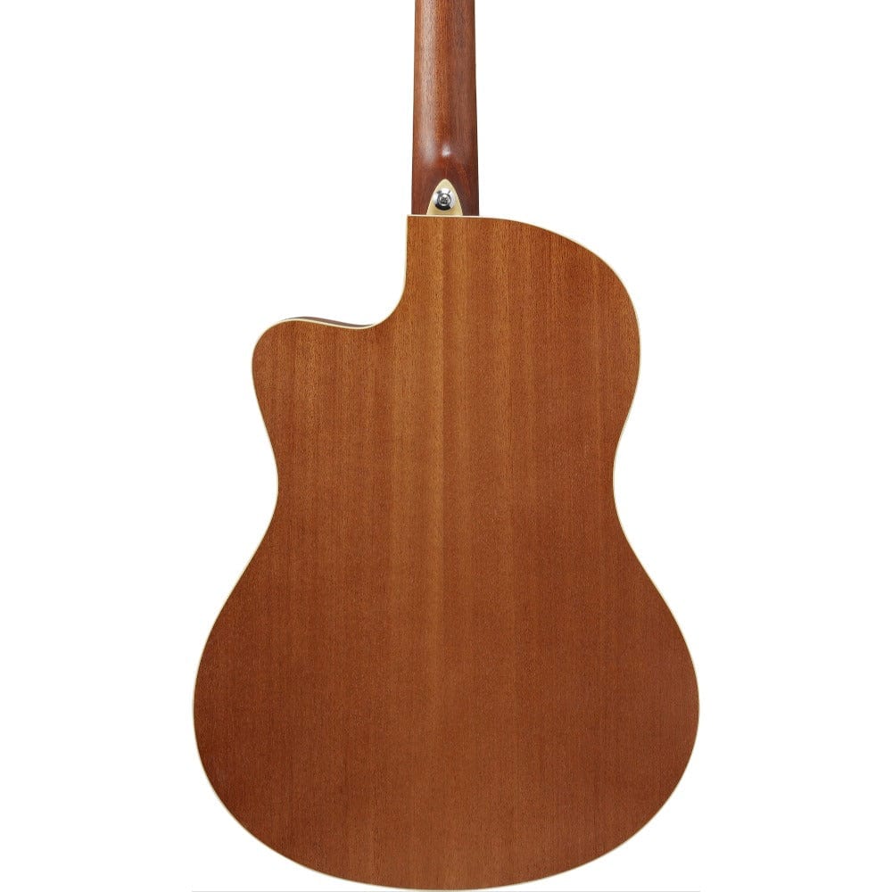 ibanez acoustic guitar bundles ibanez md39c cutaway acoustic guitar with gigbag, strap, picks, tuner, polishing cloth & ebook