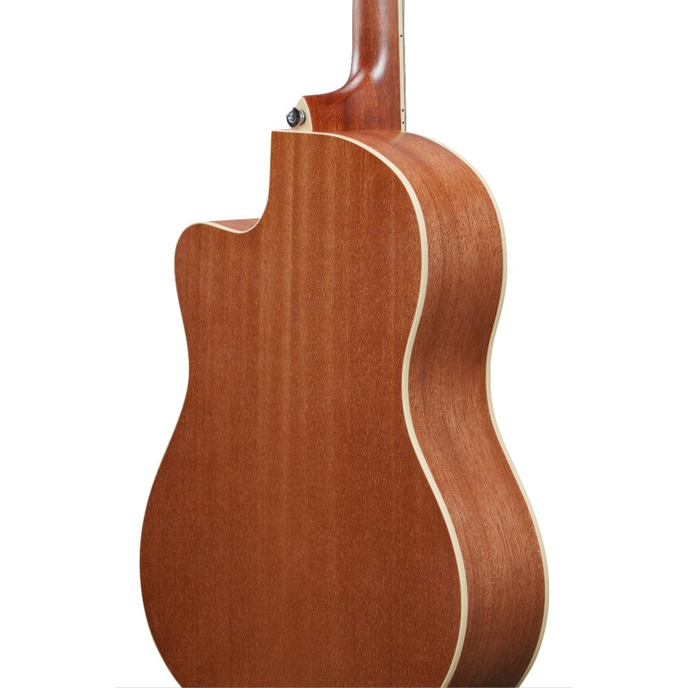 ibanez acoustic guitar bundles ibanez md39c cutaway acoustic guitar with gigbag, strap, picks, tuner, polishing cloth & ebook