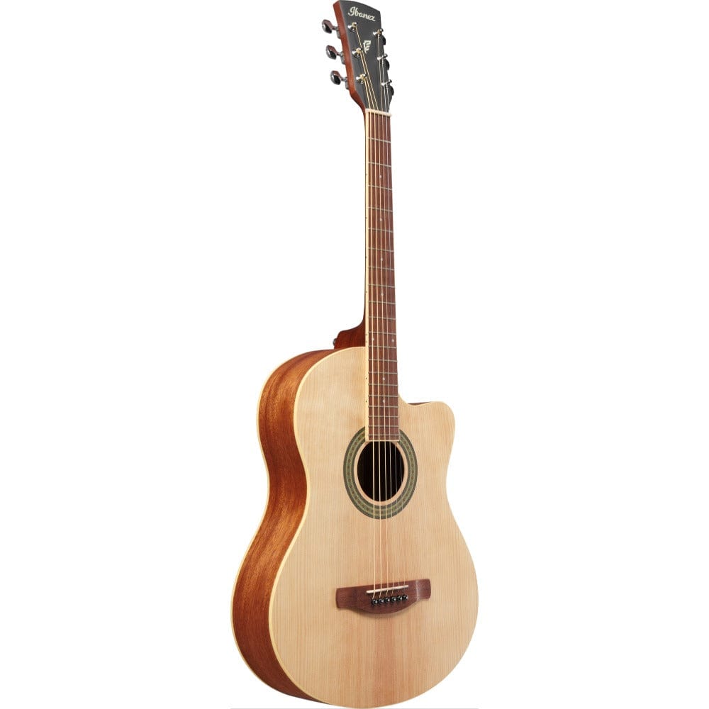 ibanez acoustic guitar bundles ibanez md39c cutaway acoustic guitar with gigbag, strap, picks, tuner, polishing cloth & ebook