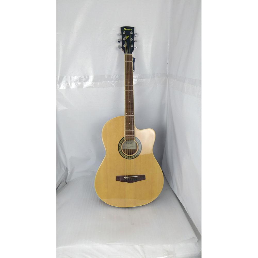 ibanez acoustic guitars 202101684520 ibanez md39c-nt 39 inch cutaway acoustic guitar - natural - open box b stock #barcode_202301881912