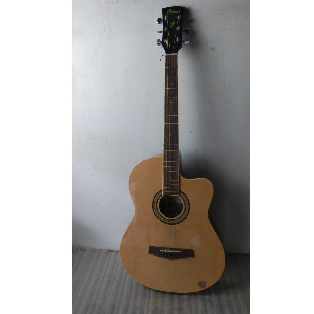 ibanez acoustic guitars 202101758969 ibanez md39c-nt 39 inch cutaway acoustic guitar - natural - open box b stock #barcode_202301996677