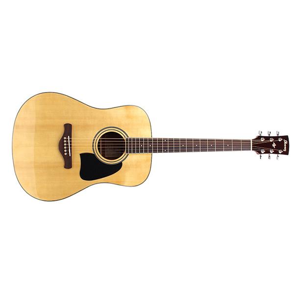 ibanez acoustic guitars ibanez aw120-nt dreadnought acoustic guitar