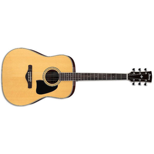 ibanez acoustic guitars ibanez aw300 acoustic guitar, artwood  - natural