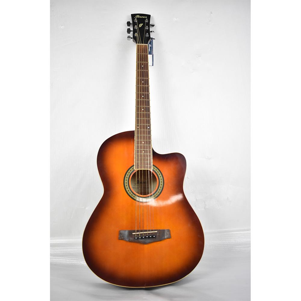 ibanez acoustic guitars ibanez md39c 39 inch cutaway acoustic guitar - sunburst - open box b stock #barcode_202501055332