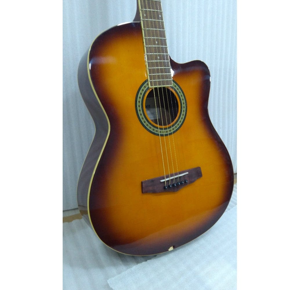 ibanez acoustic guitars ibanez md39c 39 inch cutaway acoustic guitar - sunburst - open box b stock #barcode_202501055332