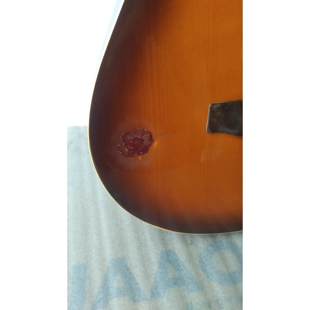 ibanez acoustic guitars ibanez md39c 39 inch cutaway acoustic guitar - sunburst - open box b stock #barcode_202501055332