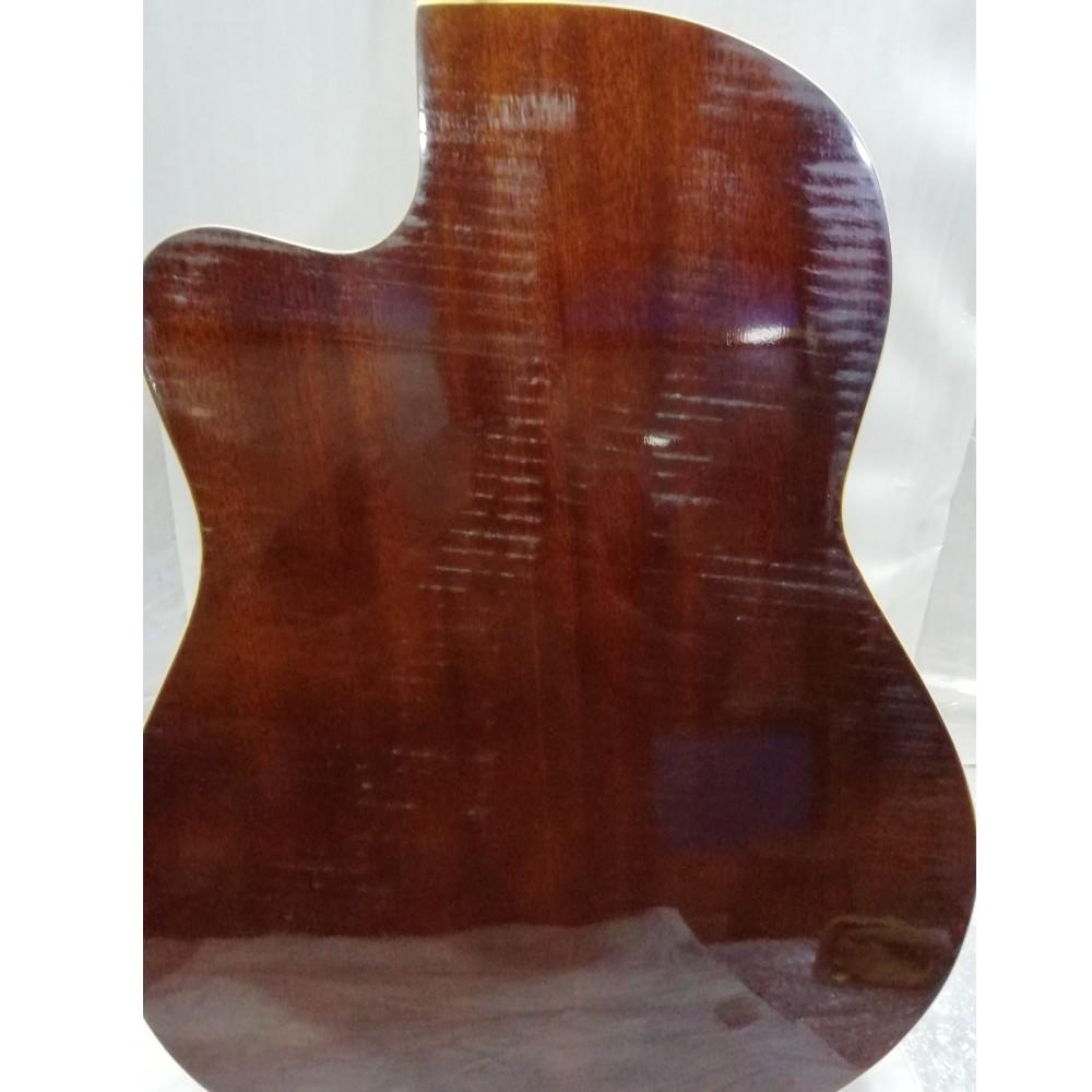 ibanez acoustic guitars ibanez md39c-nt 39 inch cutaway acoustic guitar - natural - open box b stock #barcode_202301881912