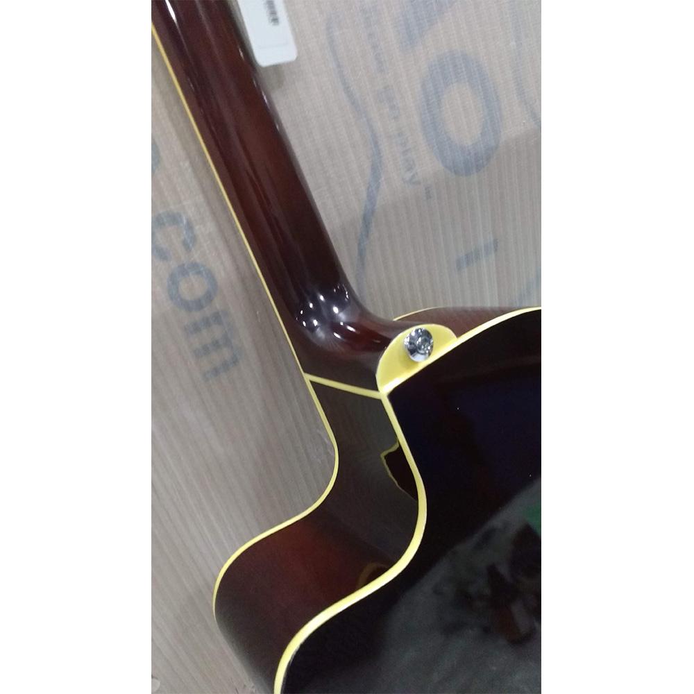 ibanez acoustic guitars ibanez md39c-nt 39 inch cutaway acoustic guitar - natural - open box b stock #barcode_202301881912