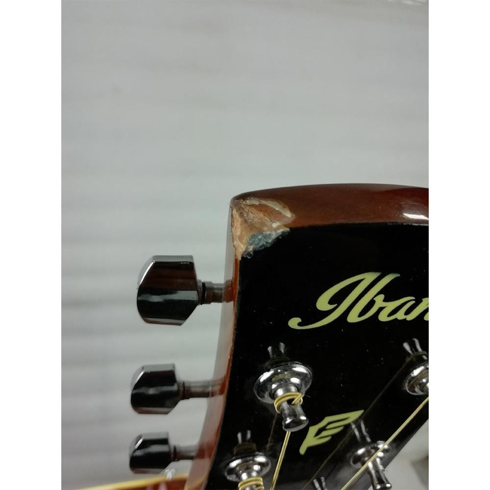 ibanez acoustic guitars ibanez md39c-nt 39 inch cutaway acoustic guitar - natural - open box b stock #barcode_202301881912