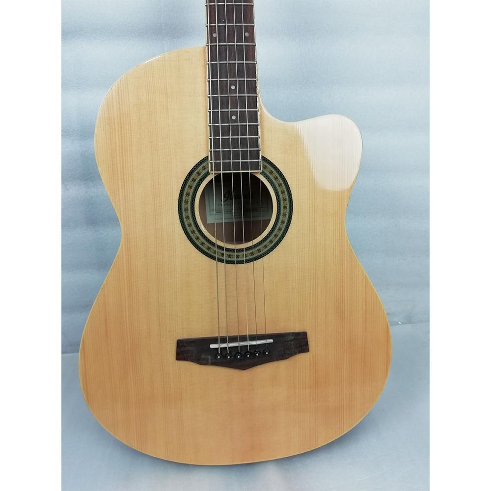 ibanez acoustic guitars ibanez md39c-nt 39 inch cutaway acoustic guitar - natural - open box b stock #barcode_202301881912